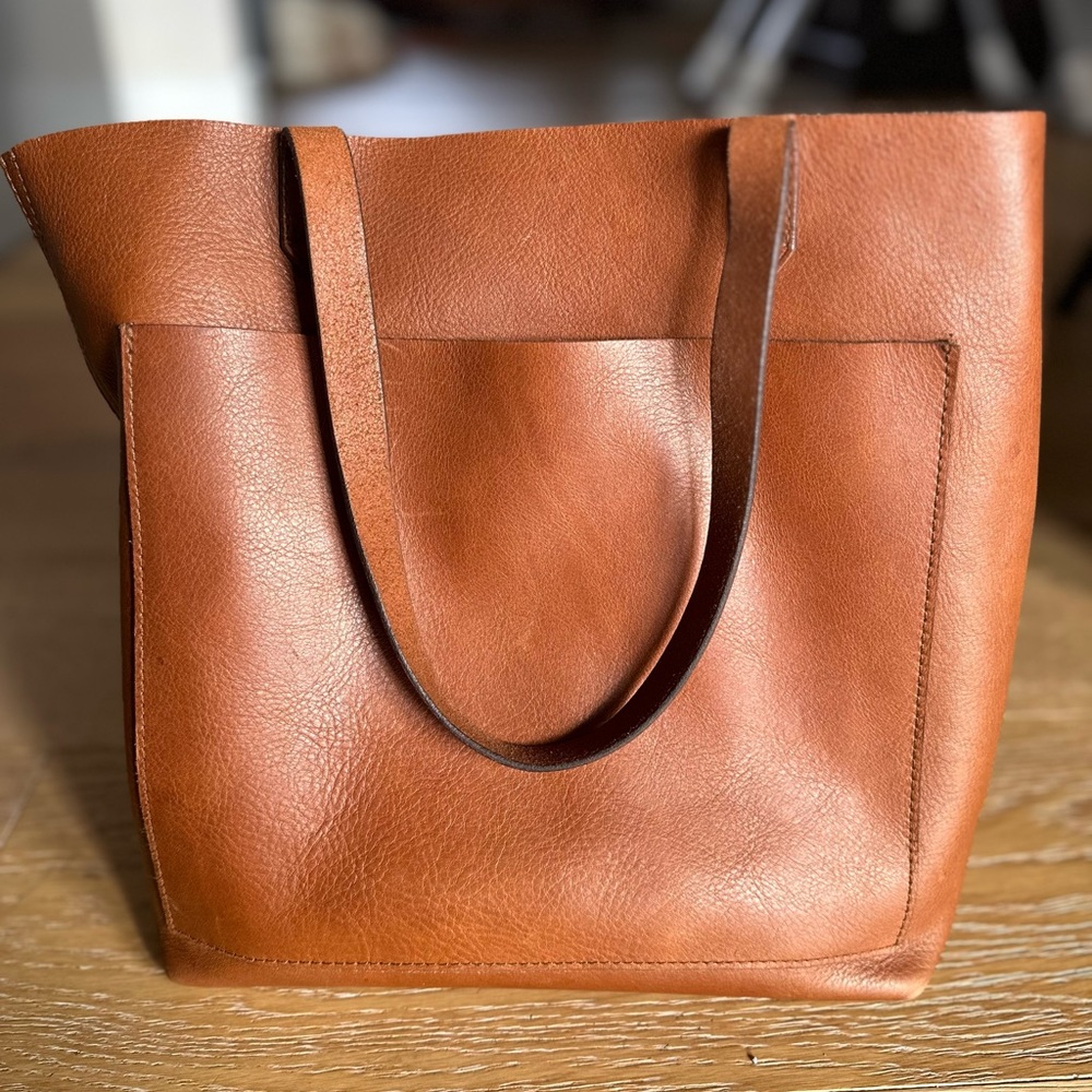 Madewell Genuine Leather Tote